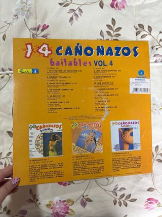 Lote 3 Vinilos 14 Cañonazos Bailables Vol. 4,5,6