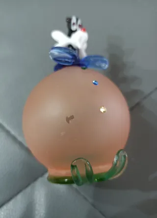 Statuina vintage Gatto Silvestro vetro di Murano