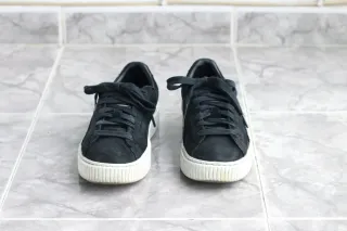 Zapatillas Puma Suede Plataforma Negras