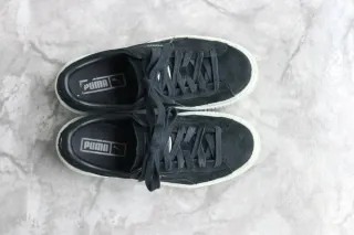 Zapatillas Puma Suede Plataforma Negras