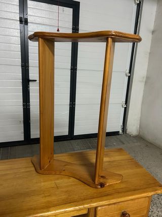 2 Estanterías de madera rústica