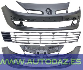 Parachoques delantero imprimado con rejilla [15 pulgadas] R