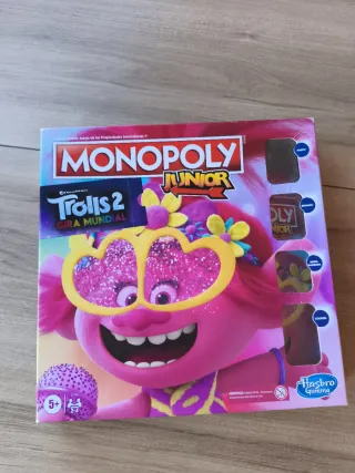 Monopoly Junior Trolls 2 Gira Mundial