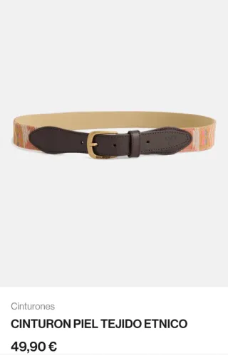 Cinturón Silbon motivos Étnicos Nuevo