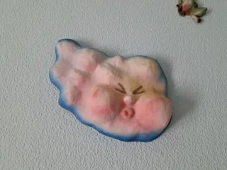 Adornos infantiles pared (3 estrellas, 2 nubes..