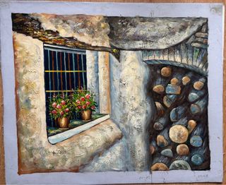 Cuadro al óleo 52x42