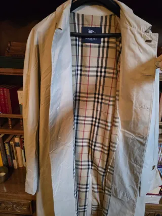 Gabardina Burberry Beige