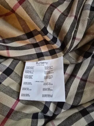 Gabardina Burberry Beige