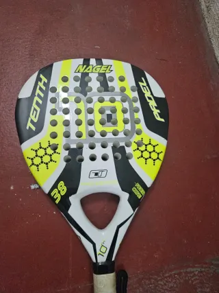 Palas de pádel con mochila sin uso