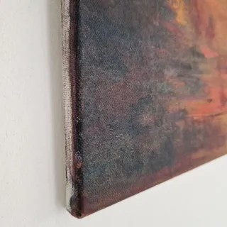 Óleo sobre lienzo, a mano @lo.fi_artsandcrafts