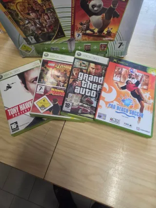 Xbox 360 Pro Bundle Indiana Jones + 14 Giochi