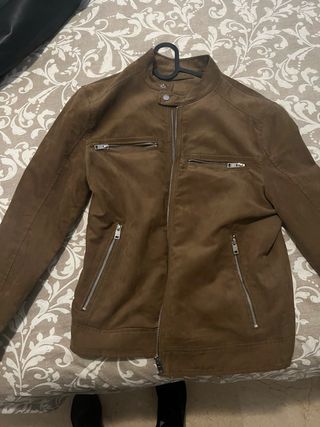 Chaqueta Mango Hombre Marrón