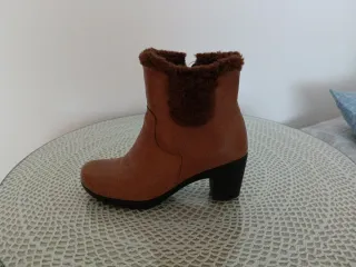 Botines de mujer piel marrones