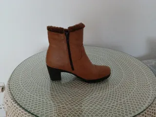 Botines de mujer piel marrones