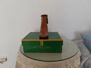 Botines de mujer piel marrones