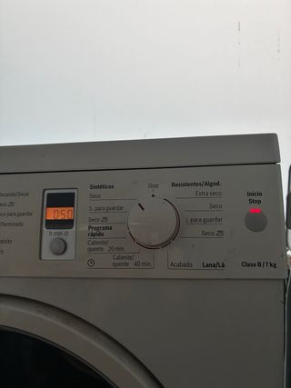 Secadora Bosch Maxx 7 Sensitive 7kg