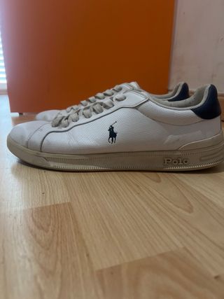Zapatos Polo Ralph Lauren Blancos