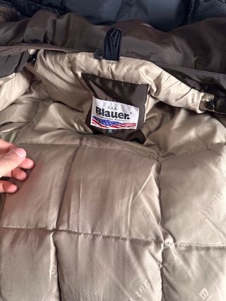 Piumino Blauer marrone