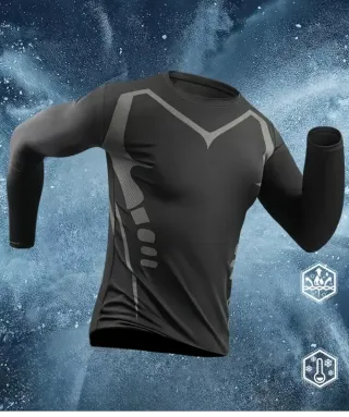 Ropa deportiva licra negra talla L