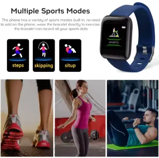 Reloj Inteligente Multifuncional Azul