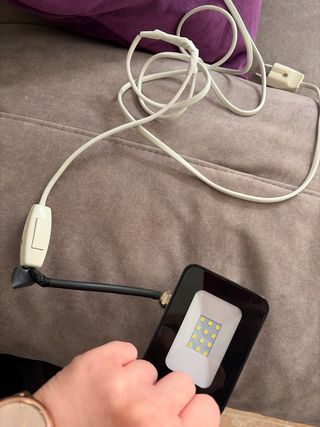 Foco LED Proyector Negro