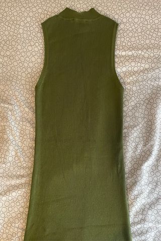 Vestido verde de tirantes