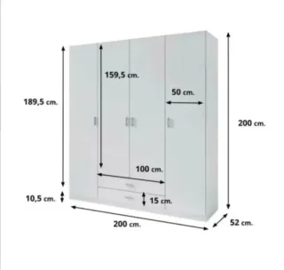 Armarios de madera color beige y marrón