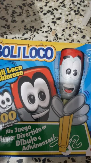 Juego de mesa Boli Loco Dibujo y Adivinanzas