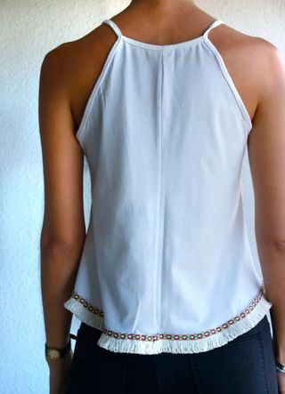 Camiseta blanca ibicenca