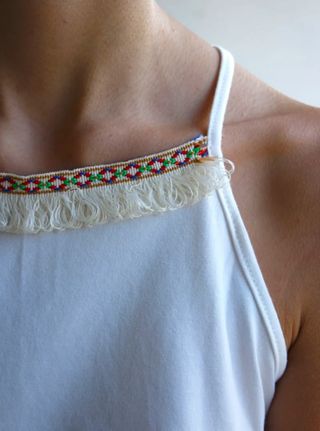 Camiseta blanca ibicenca