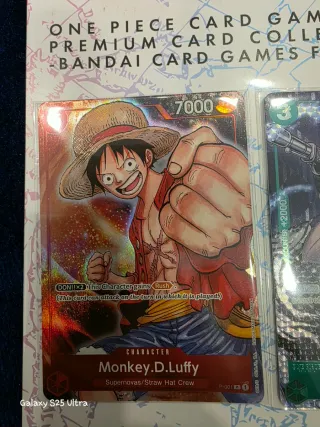 Colección Cartas One Piece Premium 12 cartas