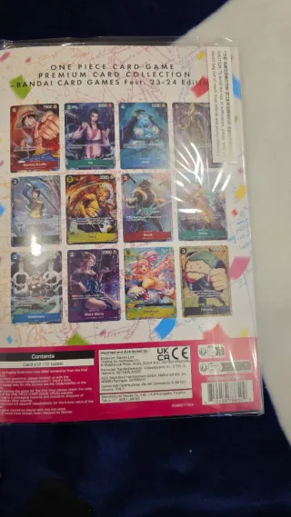 Colección Cartas One Piece Premium 12 cartas