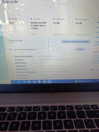 Portátil ASUS F540L