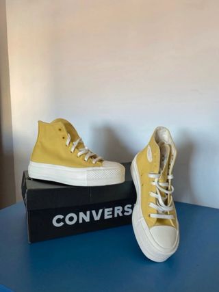 Converse Plataforma Amarillas