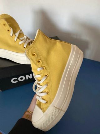Converse Plataforma Amarillas