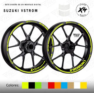 Pegatinas llantas Suzuki Vstrom