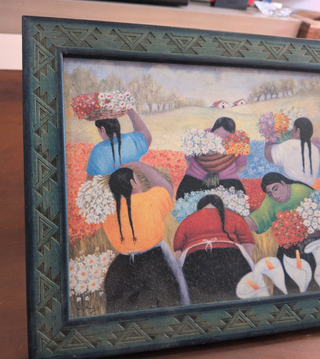 Cuadro Cosecha de Flores Eduardo Millones