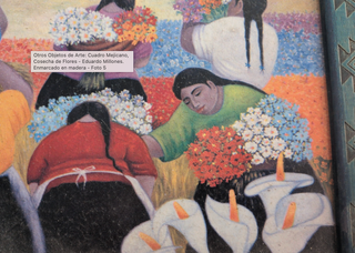 Cuadro Cosecha de Flores Eduardo Millones