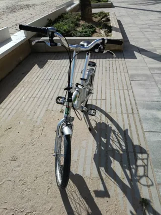 Bicicleta plegable aluminio