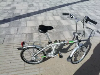 Bicicleta plegable aluminio