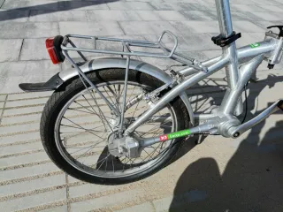 Bicicleta plegable aluminio