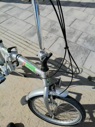 Bicicleta plegable aluminio