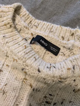 Jersey MNG Invierno Beige Talla XXL