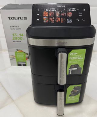 FREIDORA TAURUS AIR FRY DUO SLIM NUEVA A ESTRENAR