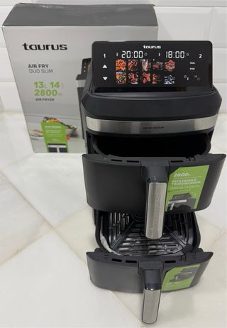 FREIDORA TAURUS AIR FRY DUO SLIM NUEVA A ESTRENAR