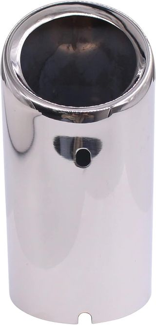 Doo Engy Tubo de escape cromado de acero inoxidabl