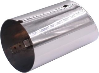 Doo Engy Tubo de escape cromado de acero inoxidabl