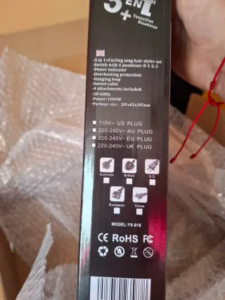 Secador de pelo 5 en 1 TP-5+1