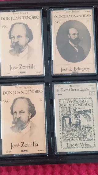 Colección Cintas Cassette Teatro Clásico Español