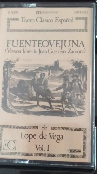 Colección Cintas Cassette Teatro Clásico Español